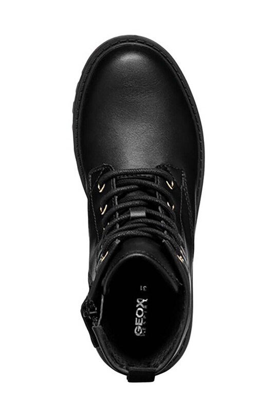 Geox bocanci din piele pentru copii CASEY J9420G.0BCEW. roz