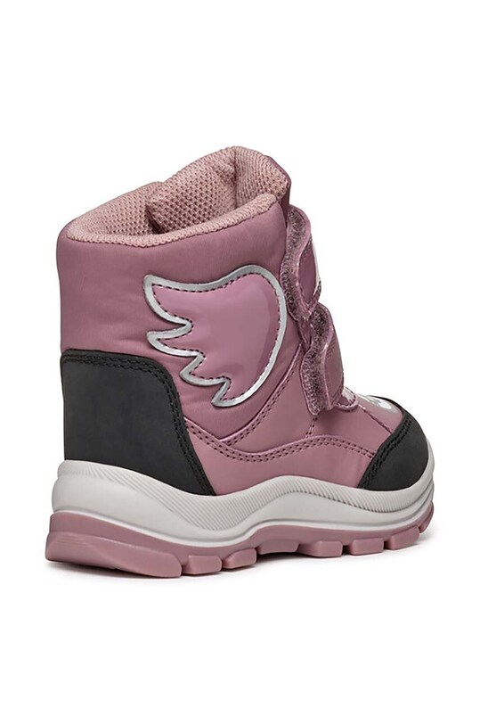Dziewczynka Geox buty zimowe dziecięce FLANFIL ABX B463WA.054FU.20.23 różowy