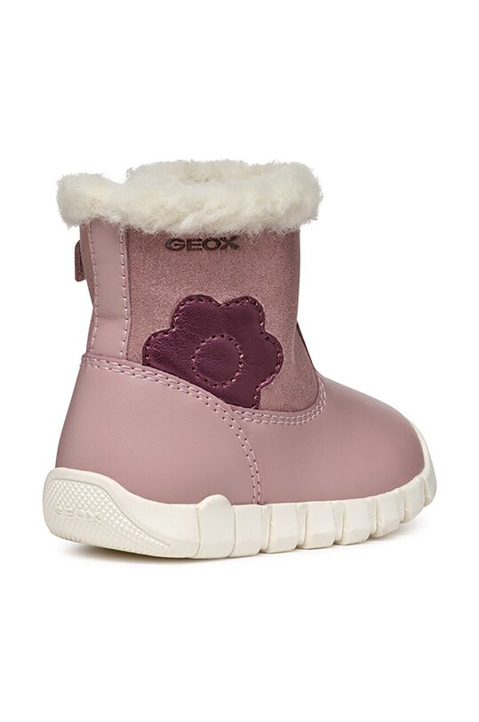 Dziewczynka Geox buty zimowe dziecięce IUPIDOO B4658B.0BCBL. różowy