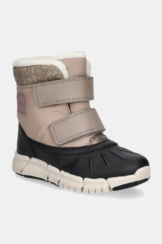 Geox buty zimowe dziecięce FLEXYPER AB syntetyczny beżowy J46APC.054FU.28.35