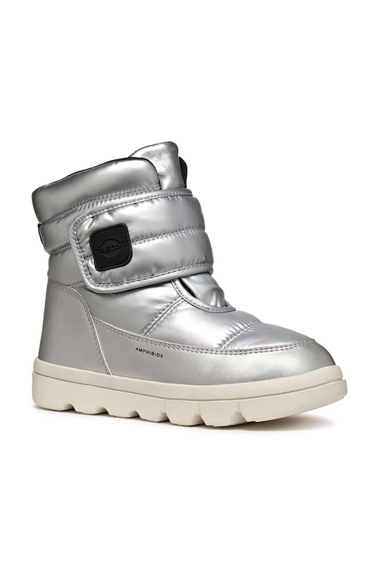 Geox śniegowce dziecięce WILLABOOM ocieplane srebrny J46HWC.0LVNF.24.27