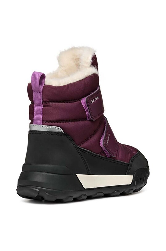 Fete Geox cizme de iarna pentru copii TREKKYUP AB J46M7B.0FU50.28.35 burgundia