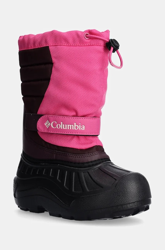 Παιδικές μπότες χιονιού Columbia POWDERBUG SNOWLITE συνθετικό ροζ 2078921.G
