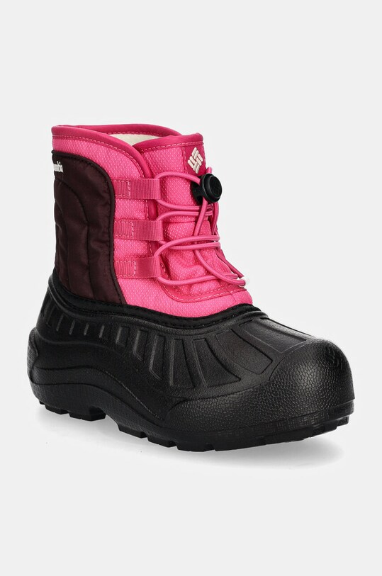 Детские зимние сапоги Columbia POWDERBUG SNOWLITE LACE слегка утеплённая модель розовый 2103521.G
