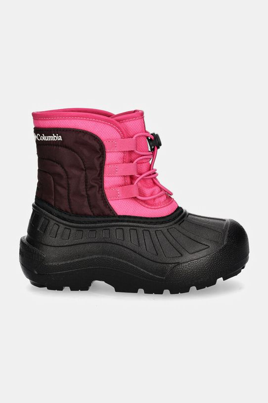 Columbia buty zimowe dziecięce POWDERBUG SNOWLITE LACE 2103521.G różowy AW24