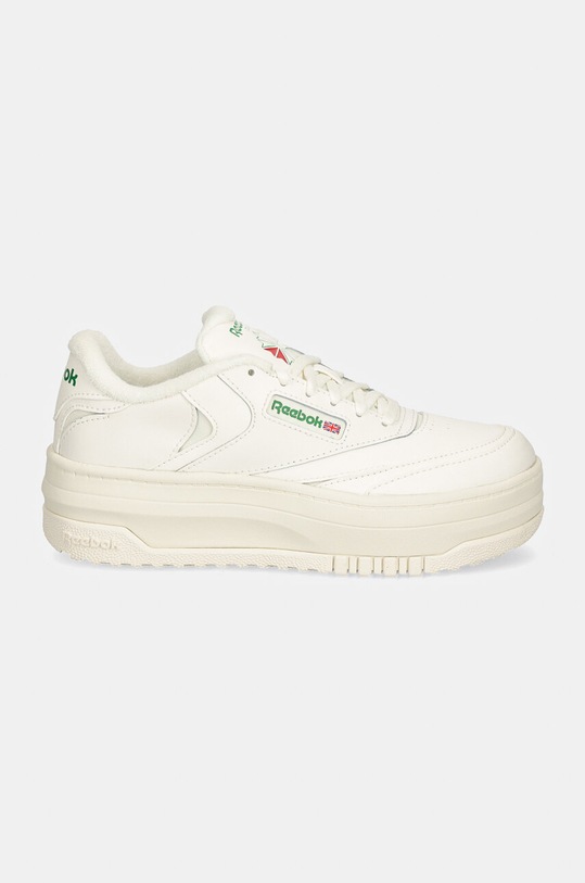 Reebok Classic sneakersy skórzane dziecięce CLUB C EXTRA 100208011 biały AW24