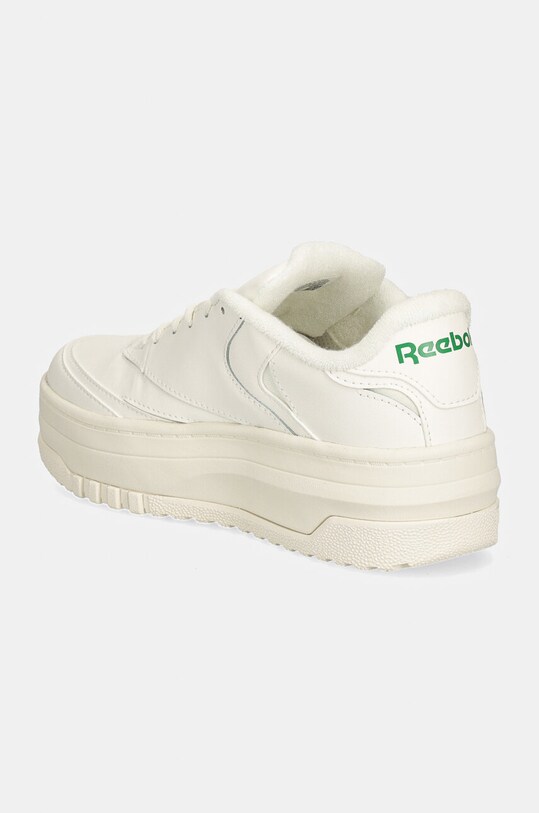 Dievča Detské kožené tenisky Reebok Classic CLUB C EXTRA 100208011 biela