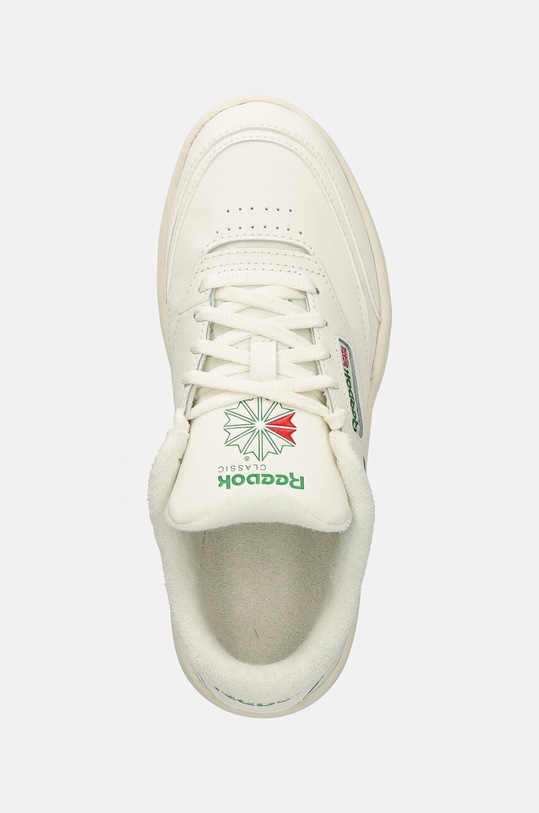 Reebok Classic sneakersy skórzane dziecięce CLUB C EXTRA biały 100208011