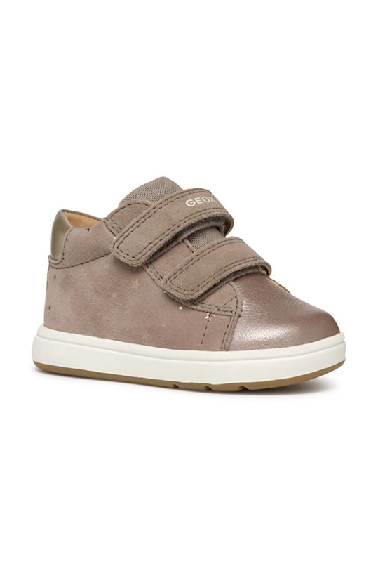 Geox incaltaminte din piele pentru copii BIGLIA piele întoarsă maro B044CC.007AK.18.26