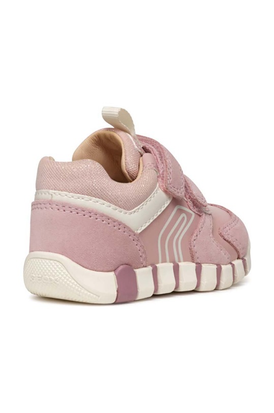 Dziewczynka Geox sneakersy dziecięce IUPIDOO B3558C.05422. różowy