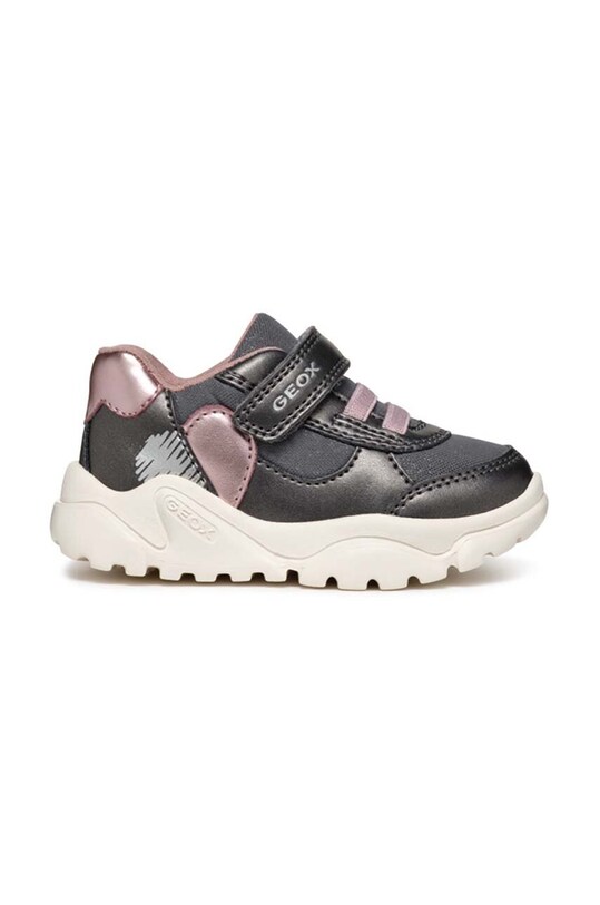 Dětské sneakers boty Geox CIUFCIUF B465QA.0AJAS.20.23 šedá AW24
