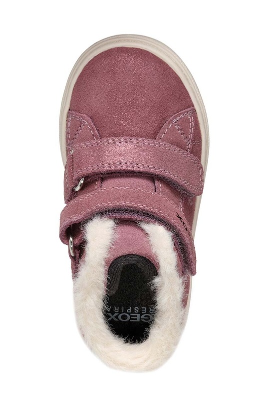 Dječje zimske cipele od brušene kože Geox NASHIK WPF B465XA.00077.24.27