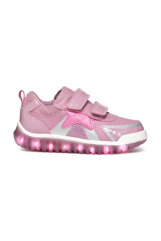 Dziewczynka Geox buty LIGHTYLOO B4661A.00254. różowy
