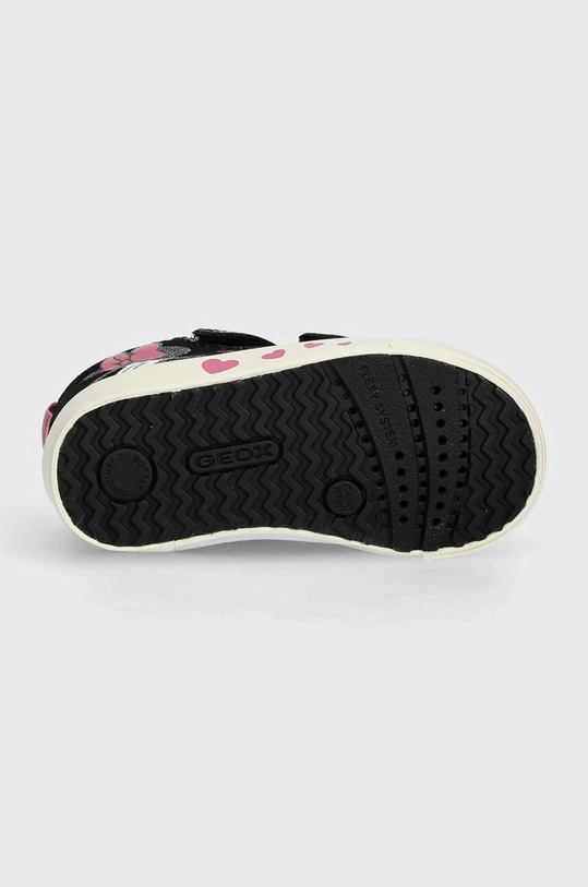 Geox sneakersy dziecięce KILWI czarny B46D5B.022HH.20.23
