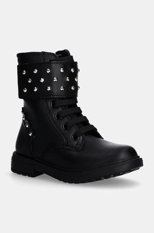 Geox bocanci copii ECLAIR cu snur negru J469QN.000BC.