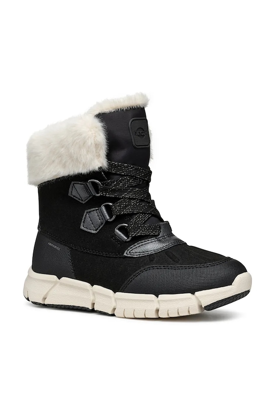 Detské zimné topánky Geox FLEXYPER AB zateplené tmavomodrá J46APA.0AU50.28.35