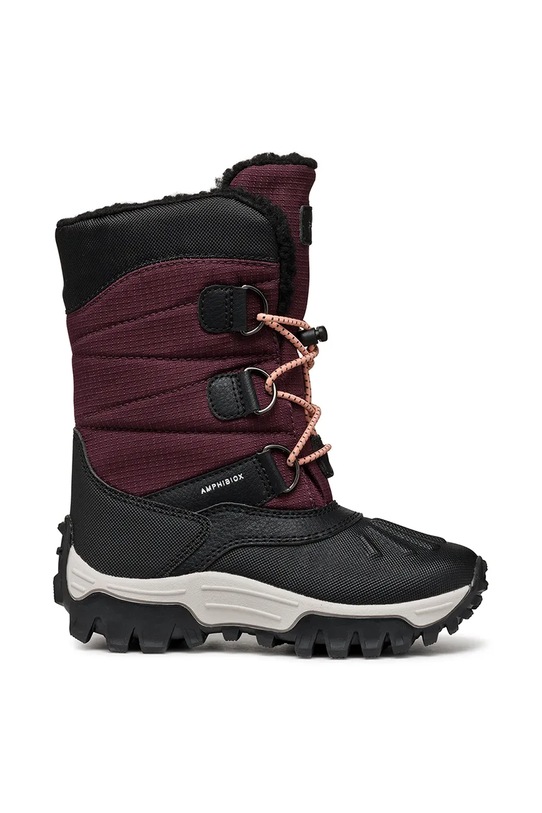 Geox śniegowce dziecięce HIMALAYA AB J46FTA.0FU50.36.39 bordowy AW24