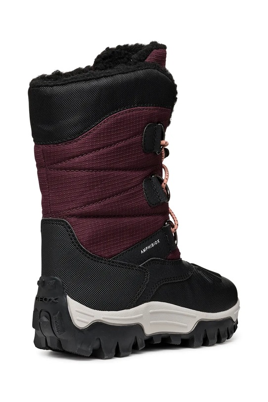 Fete Geox cizme de iarna copii HIMALAYA AB J46FTA.0FU50.36.39 burgundia