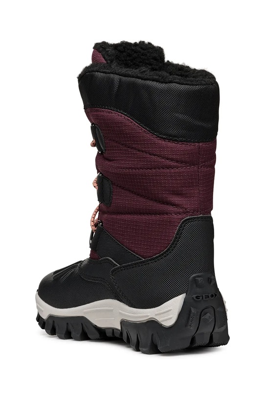 Geox cizme de iarna copii HIMALAYA AB burgundia J46FTA.0FU50.36.39