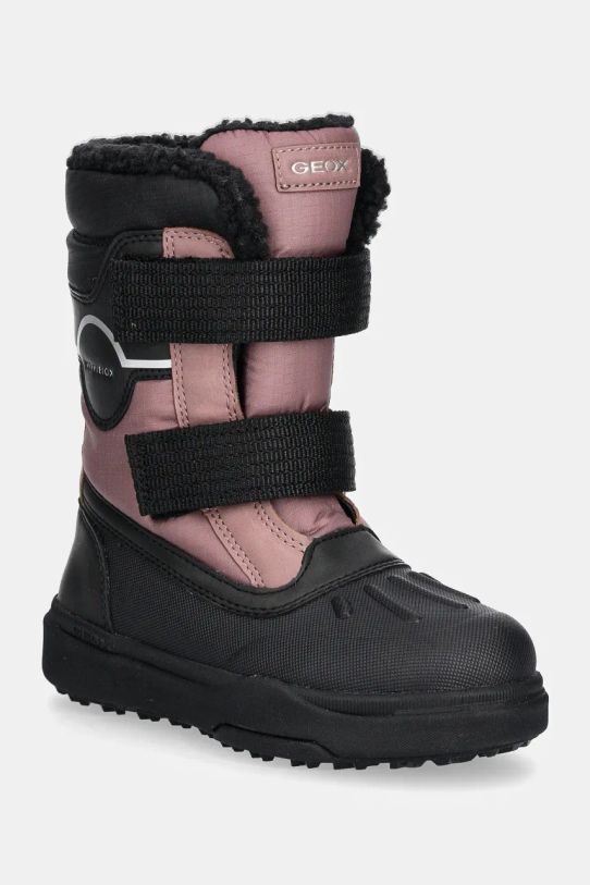 Geox buty zimowe dziecięce JUNSHEE PG syntetyczny czarny J46HSA.0MEFU.28.35