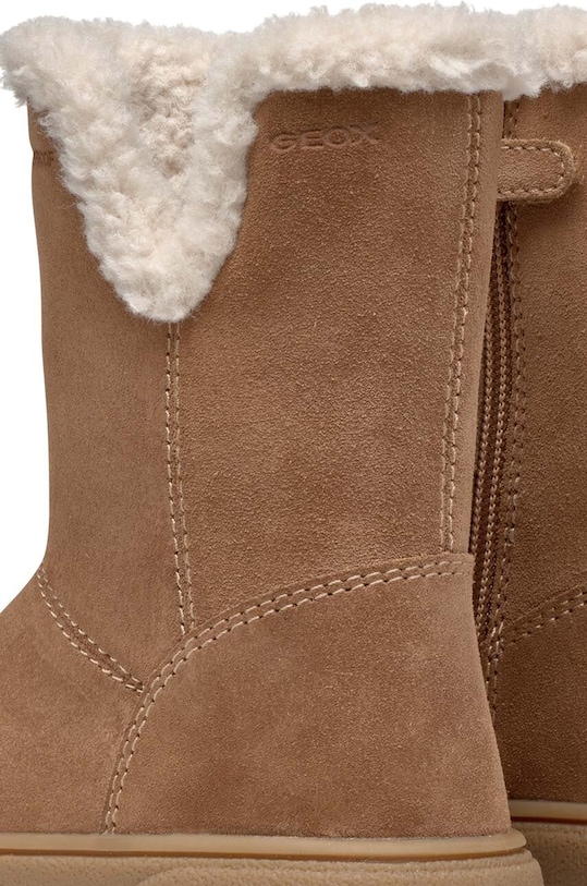 Dětské semišové zimní boty Geox THELEVEN WPF J46HYA.00022.24.27