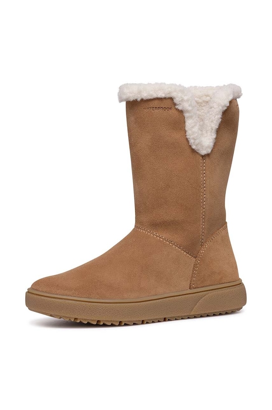 Dětské semišové zimní boty Geox THELEVEN WPF J46HYA.00022.24.27