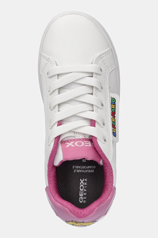 Geox sneakersy dziecięce ECLYPER biały J46LRA.000BC.