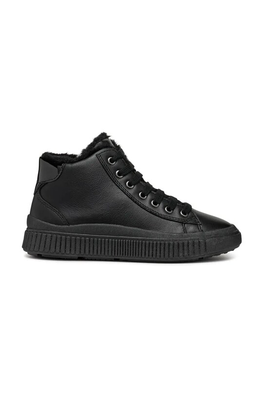 Geox półbuty skórzane dziecięce LAQUINNY J46M3G.00085.28.35 czarny AW24