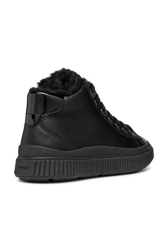 Dievča Detské kožené poltopánky Geox LAQUINNY J46M3G.00085.28.35 čierna