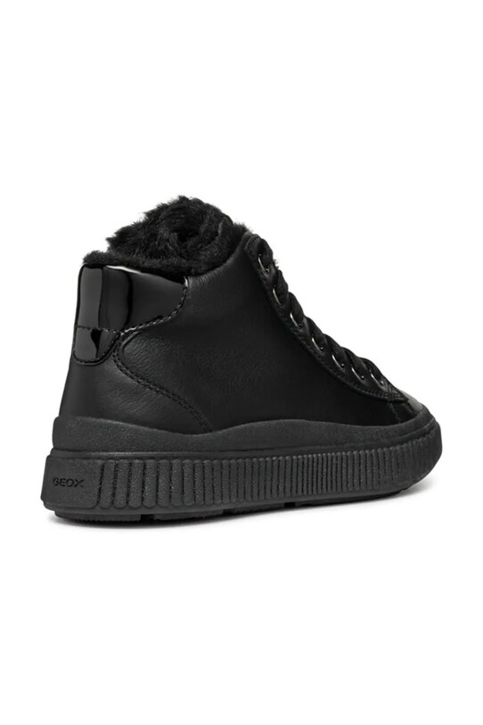 Dievča Detské kožené poltopánky Geox LAQUINNY J46M3G.00085.36.39 čierna