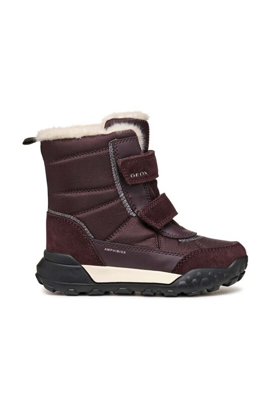 Geox cizme de iarna copii TREKKYUP AB J46M7E.0FU22.24.27 burgundia AW24