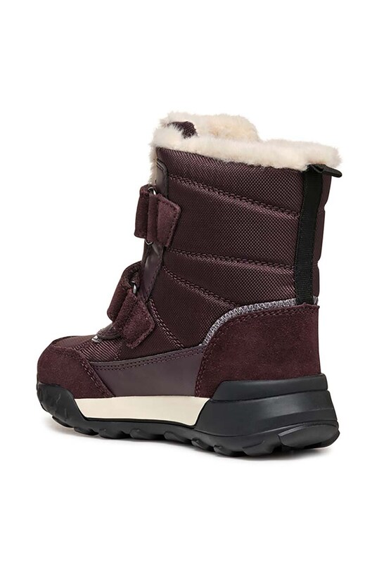 Detské snehule Geox TREKKYUP AB burgundské J46M7E.0FU22.24.27
