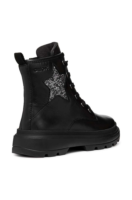 DÍVKA Dětské kožené boty Geox KIDDARTAH J46MGA.085EW.28.35 černá