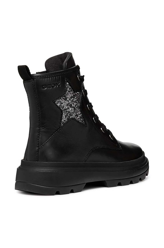 DÍVKA Dětské kožené boty Geox KIDDARTAH J46MGA.085EW.36.39 černá