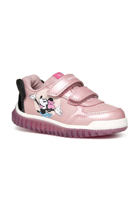 Geox sneakersy dziecięce x Disney Postacie z bajek różowy B4661B.0AJ02.