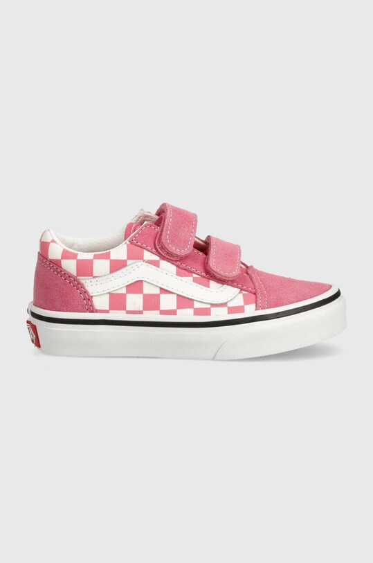 Vans adidasi de piele intoarsa pentru copii Old Skool VN000CYWCHL1 roz AW24