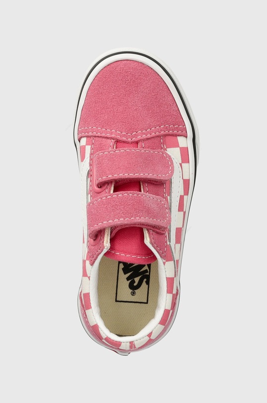 Vans scarpe da ginnastica in pelle scamosciata bambino/a Old Skool rosa VN000CYWCHL1