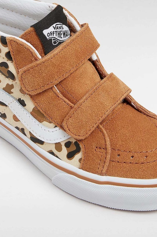 Dziewczynka Vans trampki dziecięce SK8-Mid Reissue VN000CZ5BF21 bordowy