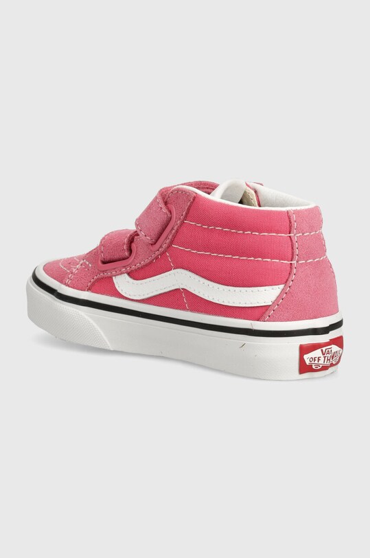 Fete Vans adidasi de piele intoarsa pentru copii SK8-Mid Reissue VN000CZ5CHL1 roz