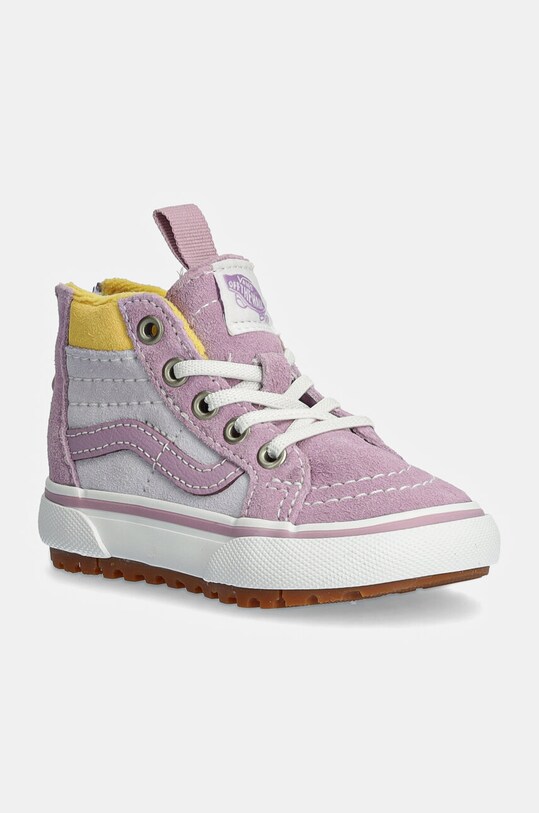 Vans adidasi de piele intoarsa pentru copii MTE SK8-Hi Zip violet VN000D0M6GL1