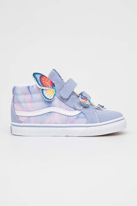 Παιδικά πάνινα παπούτσια Vans SK8-Mid Reissue Butterfly VN000D0QPRP1 τιρκουάζ AW24