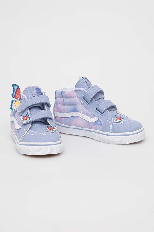 Fete Vans tenisi copii SK8-Mid Reissue Butterfly VN000D0QPRP1 turcoaz