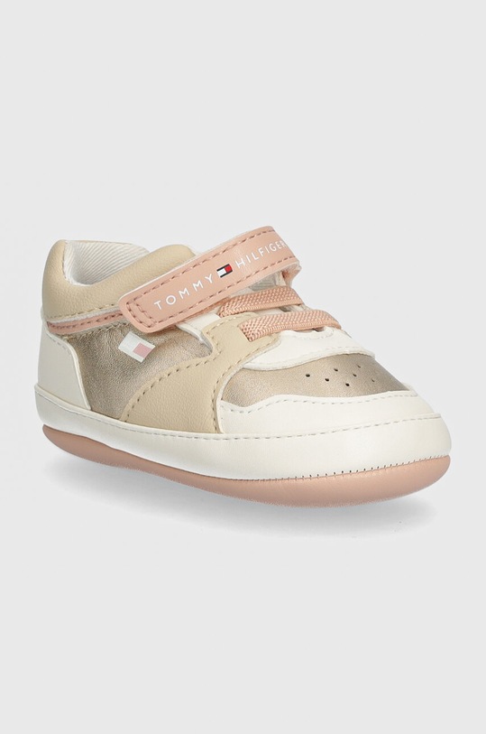 Βρεφικά παπούτσια Tommy Hilfiger χωρίς μόνωση ροζ T0A9.33511.
