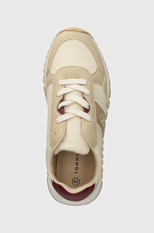 Tommy Hilfiger sneakers pentru copii bej T3A9.33548.30.34