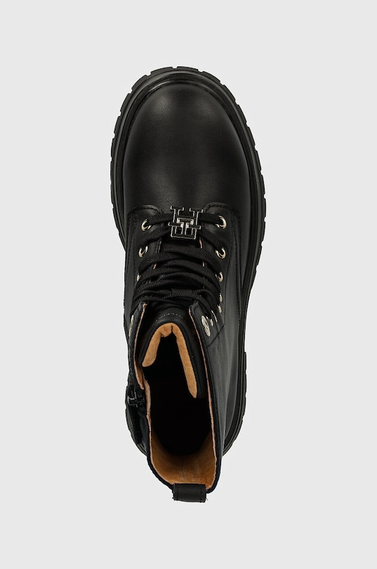 Dětské kožené boty Tommy Hilfiger černá T3A5.33568.35.40