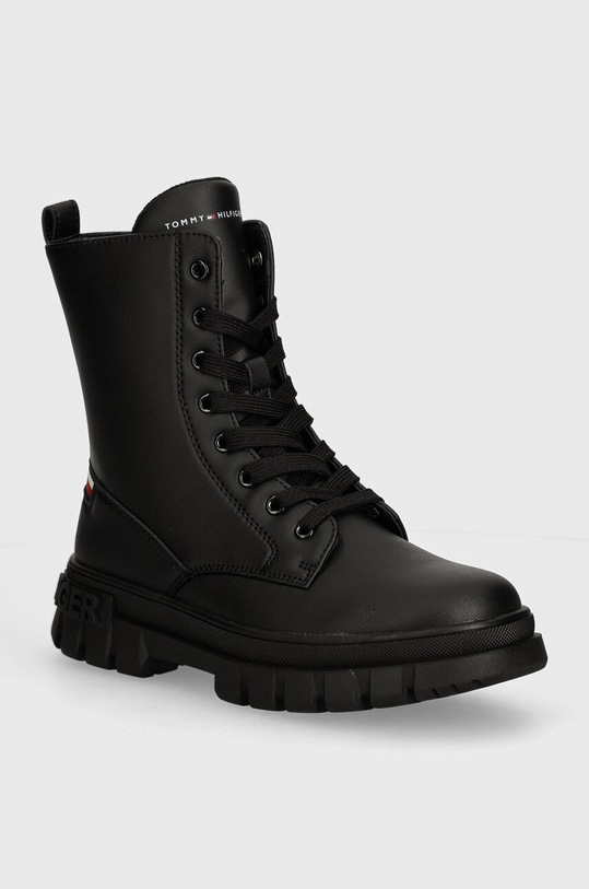 Детские ботинки Tommy Hilfiger без утепления чёрный T3A5.33600.35.40