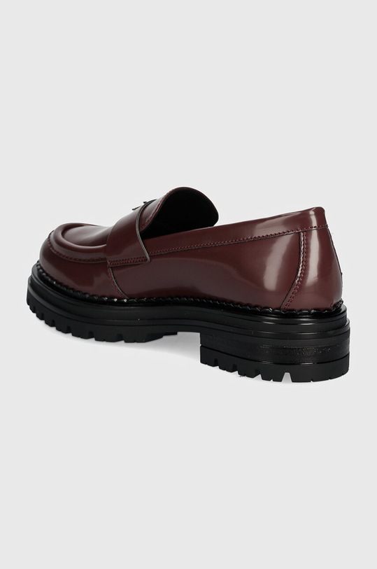 DÍVKA Mokasíny Calvin Klein Jeans V4A4.81027.35.39 burgundské