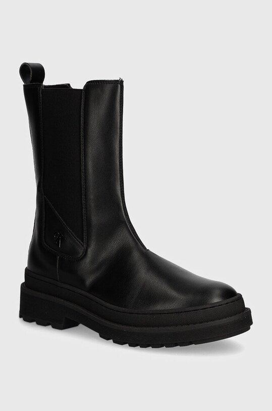 Дитячі черевики Calvin Klein Jeans блискавка чорний V4A5.81034.35.39