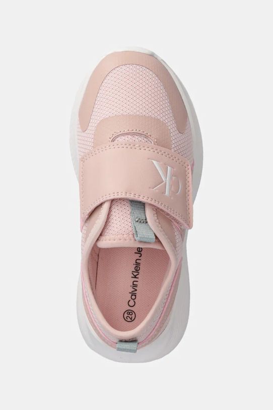 Calvin Klein Jeans sneakers pentru copii roz V1A9.80992.24.29