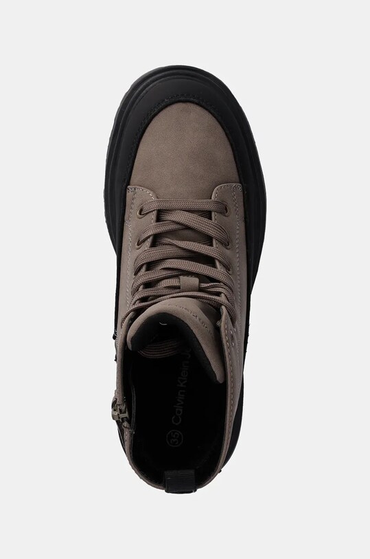 Calvin Klein Jeans bocanci copii maro V3X5.81092.35.40